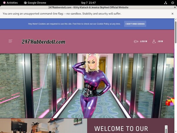 247Rubberdoll Sign Up