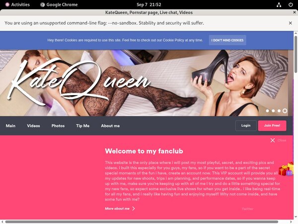 Account For Katequeen Free