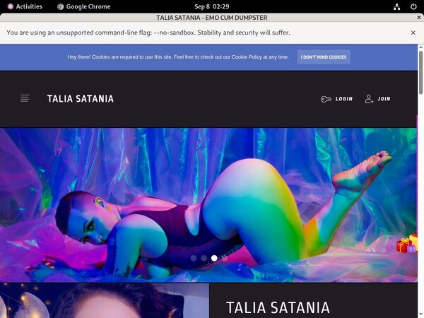 Account Premium Talia Satania