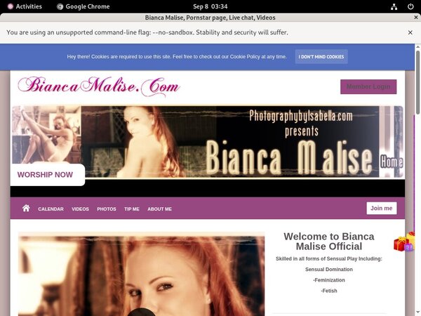 Biancamalise.modelcentro.com Free Trial Pw