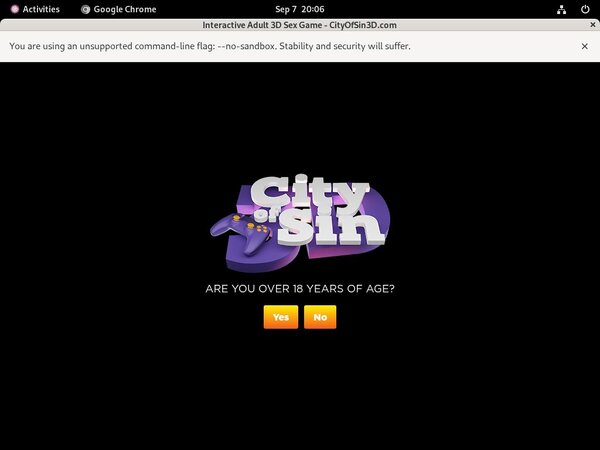 Cityofsin3d.com Join Again