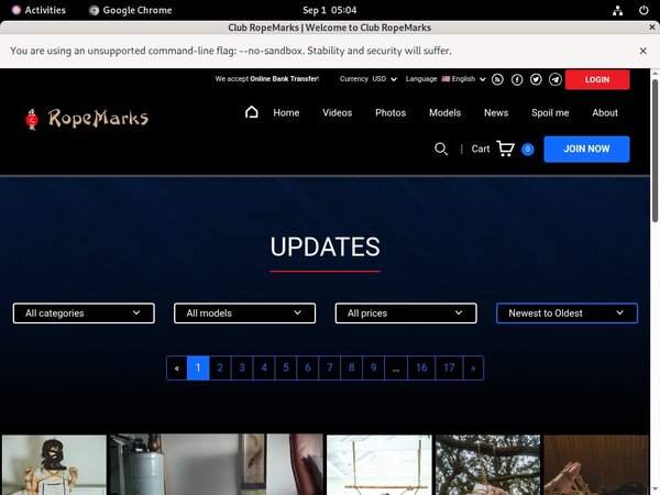 Clubropemarks With Bank Account