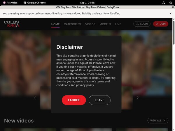 Colby Knox Hacked Password