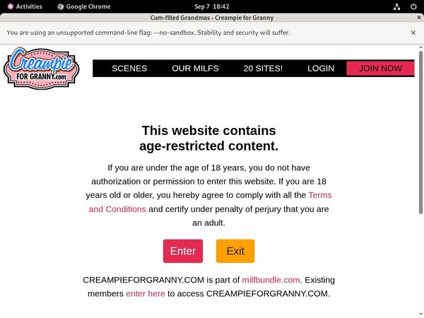 Creampieforgranny Discount Acc