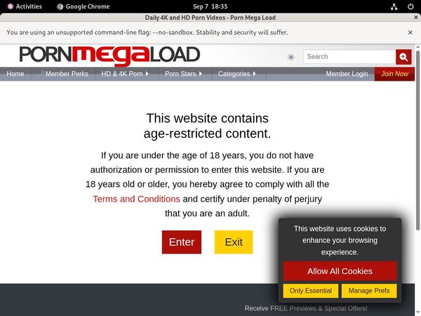 Daily Porn Mega Load Acc