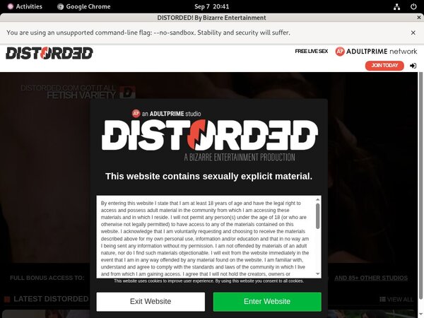 Distorded Porn Reviews