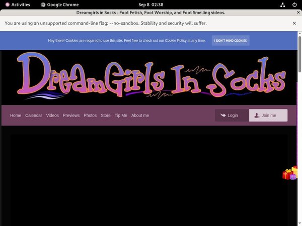 Dreamgirls In Socks Limited Offer