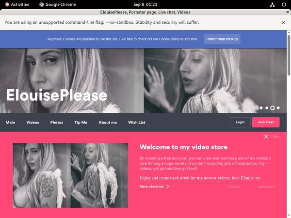 Elouiseplease Paypal Signup