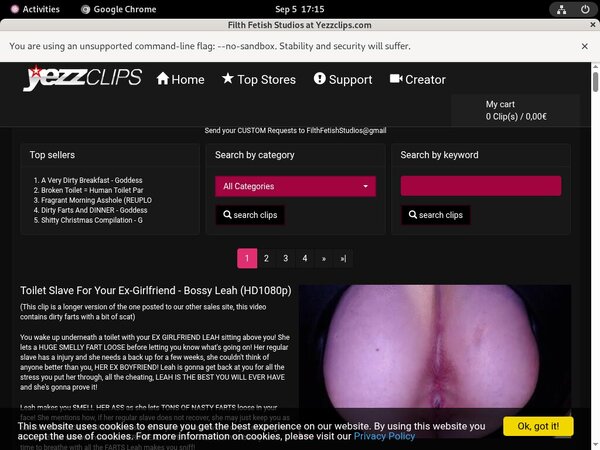 FilthFetishStudios App