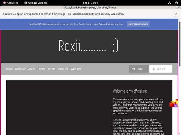 FoxxyRoxii Movie