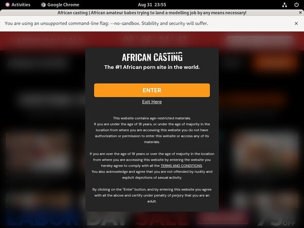 Free African Casting Login Account