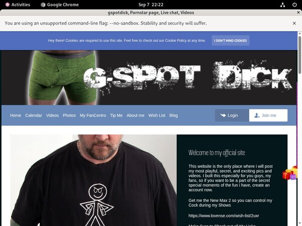 Free Gspotdick Access