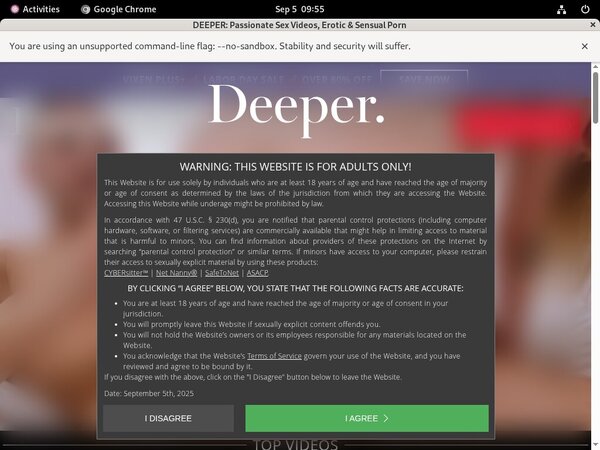 Free Logins Deeper