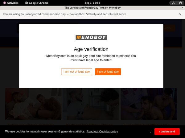 Free Menoboy.com Trial Account