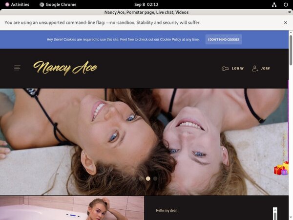 Free Nancyace.com Passes
