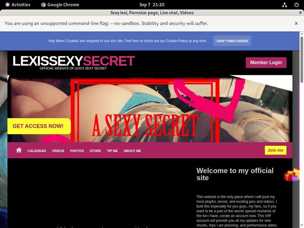 Free Premium Sexy Lexi Accounts