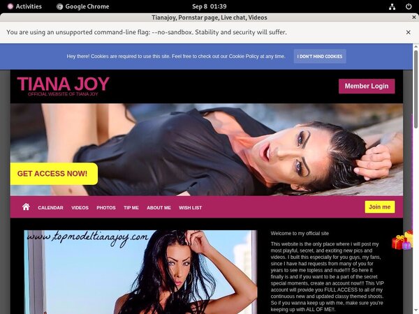Free Tianajoy Login And Pass