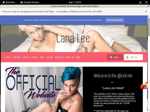 Get Into My-lana-lee.com