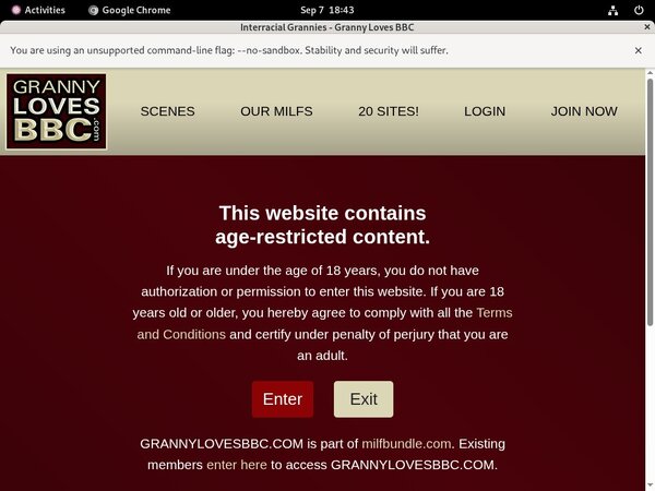 Granny Loves BBC Members Discount