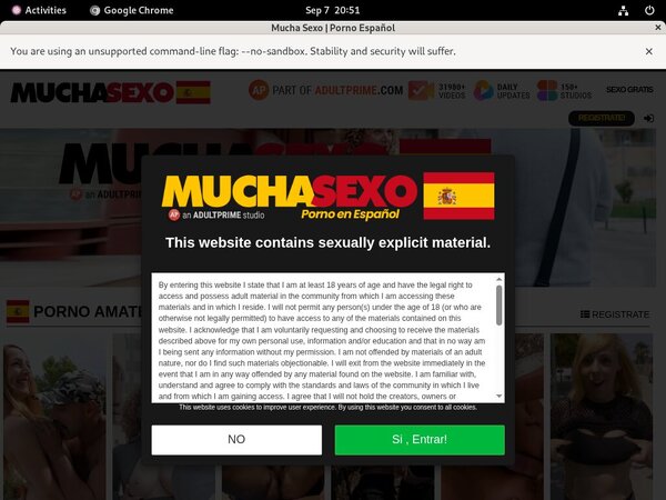 Gratis Muchasexo.com Konto