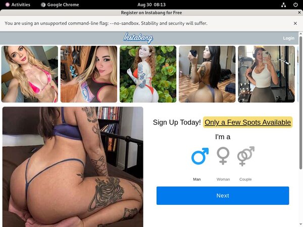 Instabang.com Free Join