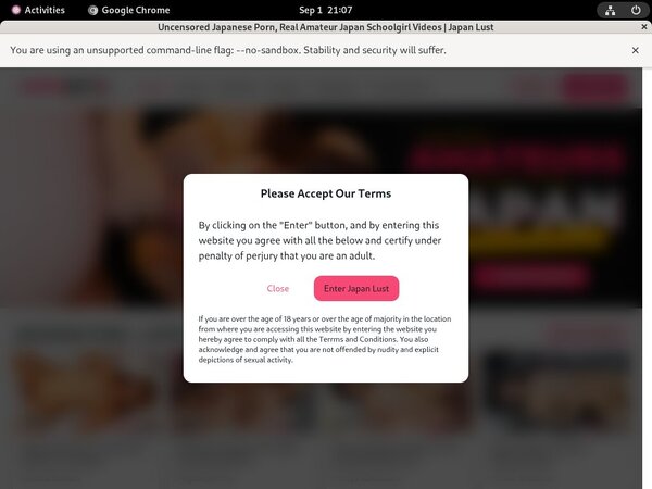 Japan Lust Sign Up Again