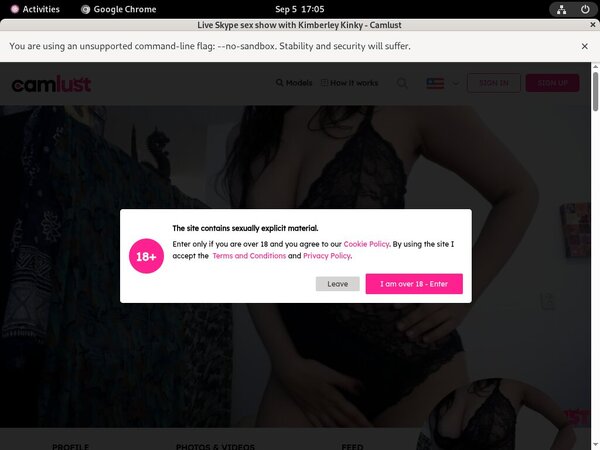 Kimberley Kinky Credit Card