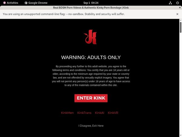 Kink Unlimited Free Accounts And Passwords