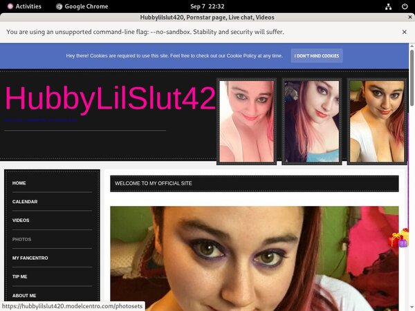 Login Hubbylilslut420.modelcentro.com Free Trial
