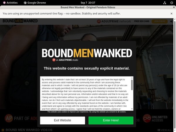 Login To Bound Men Wanked For Free