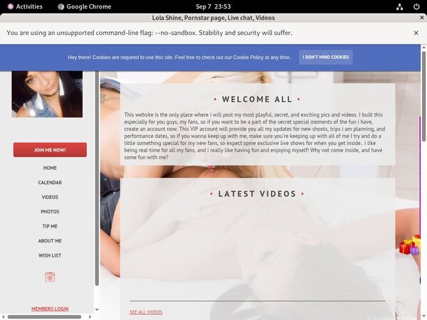 LolaShine Free Access