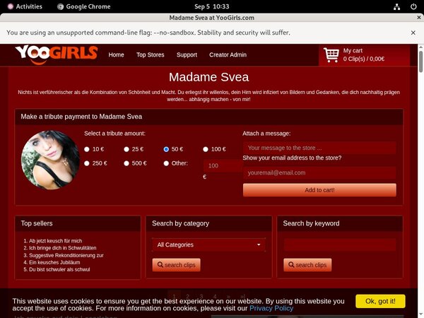 MadameSvea Full Length Videos
