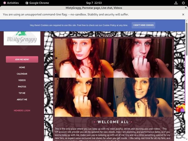 Mistygrayyy.modelcentro.com Fresh Passwords