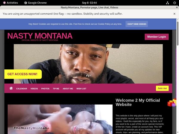 Nasty Montana Login And Password