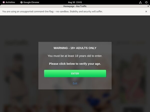 New Ass Traffic Discount Offer