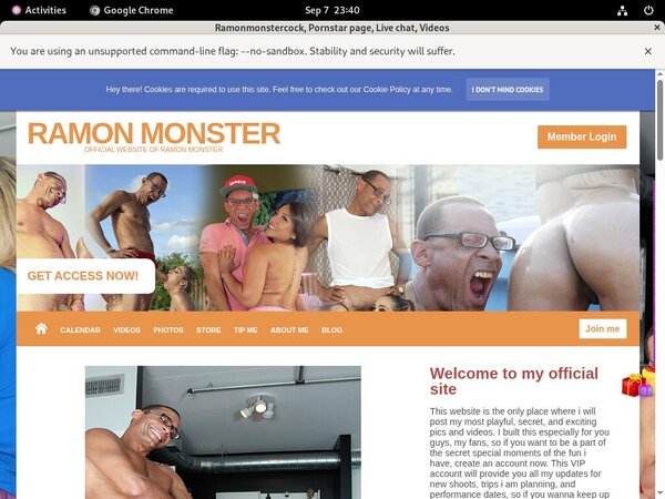 Ramonmonstercock Free Hd