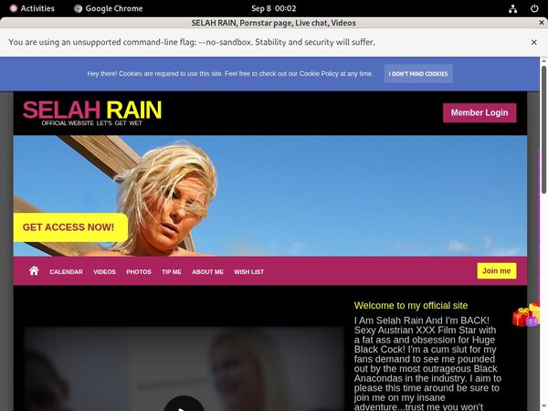 SELAH RAIN Free Mobile