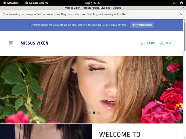 Signup For Missus Vixen With Paypal