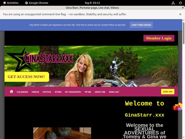 Special GinaStarr Discount Deal