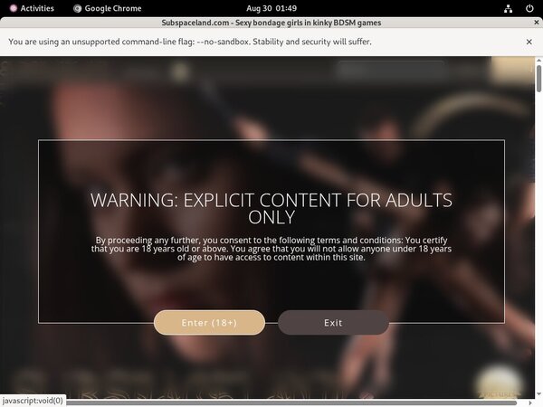 Subspaceland.com New Porn