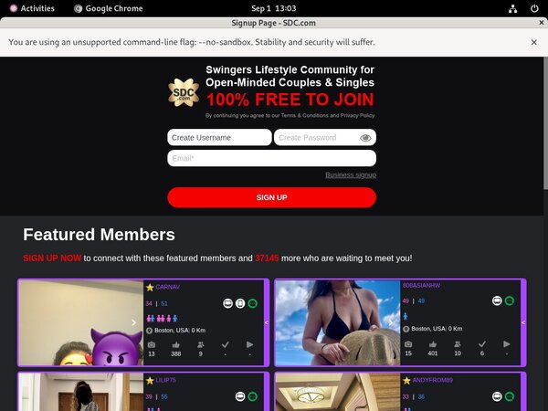 Swingers Date Club Coupon Deal