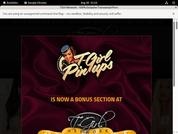 TGirl Pinups Free Password
