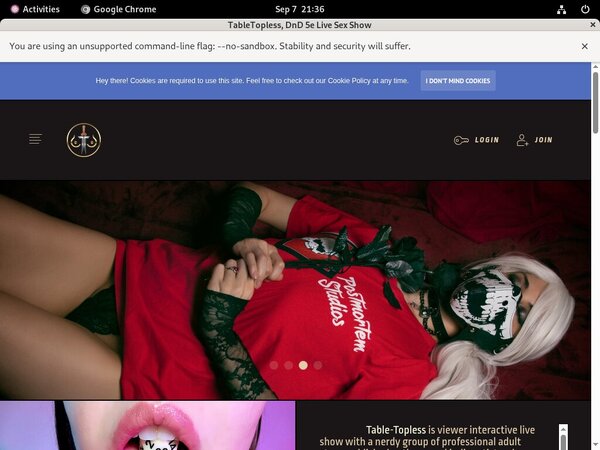 Tabletopless.org Make Account