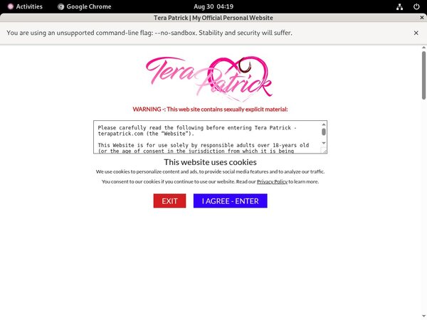 Terapatrick.com Free Trial Account