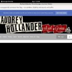Theaudreyhollander.com Free Trial Join