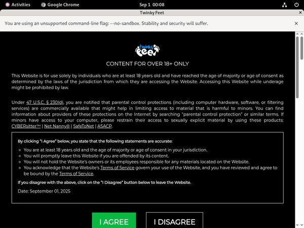 Twinkyfeet Working Passwords