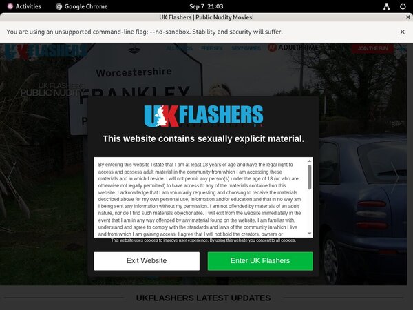 UK Flashers List