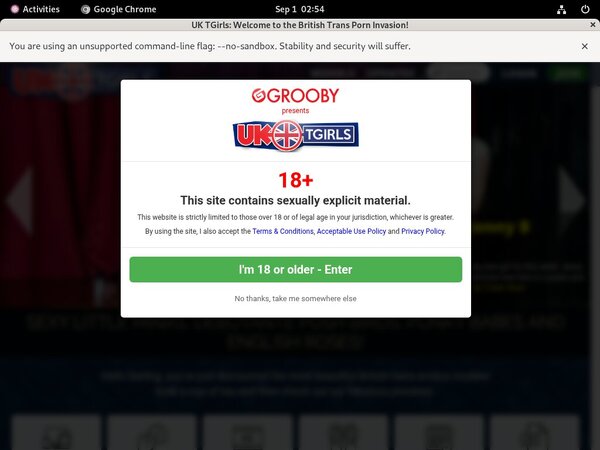 Uk-tgirls.com With Mastercard