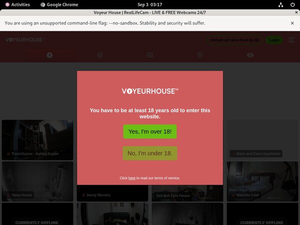 Voyeurhouse.com Upcoming