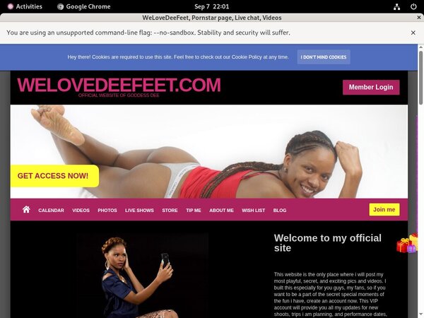 WeLoveDeeFeet Instagram